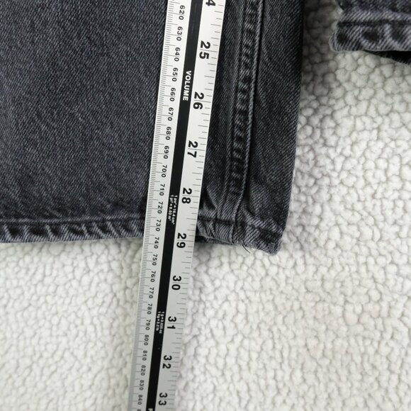 Agolde 90’s Jeans in Dark Grey - Women’s 32 - Picture 9 of 12